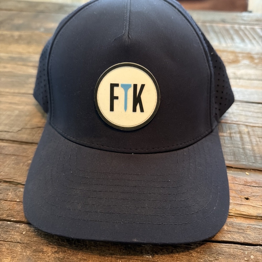 Taylor made FTK Golf SnapBack Mesh Hat Navy NVRLND country Club